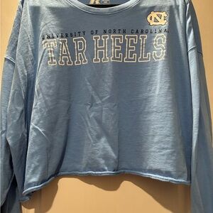 Women’s XXL Russell Athletic Blue Long Sleeve Carolina Tarheels CShirt